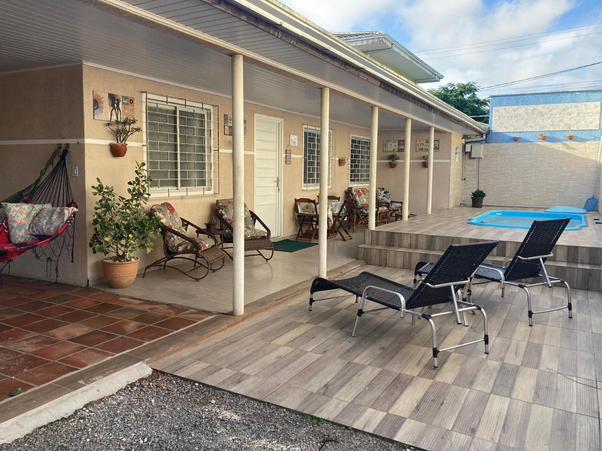 Casa Cores Guaratuba Piscina Aquecida Wifi Rapido Tv Smart Eksteriør billede